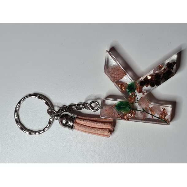 Denice n�glering - gr�nne, lyser�de og brune blomster