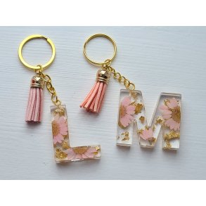 Lene nglering - med flager og blomster