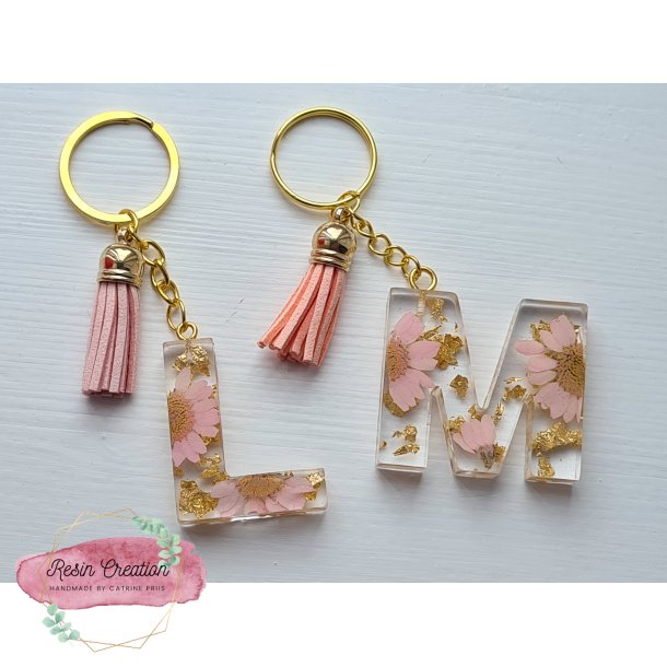 Lene nglering - med flager og blomster