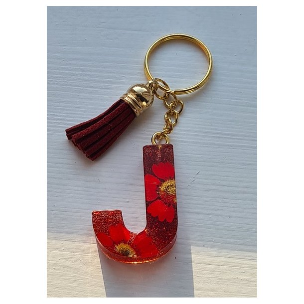 Diana n�glering - med glimmer og blomster