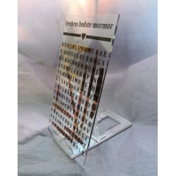 Familie krydsordskilt