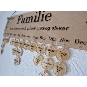 Evighedskalender - ekstra plader