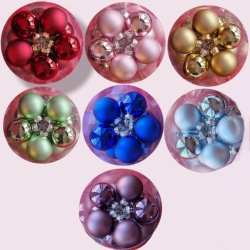 Personlige julekugler - glas