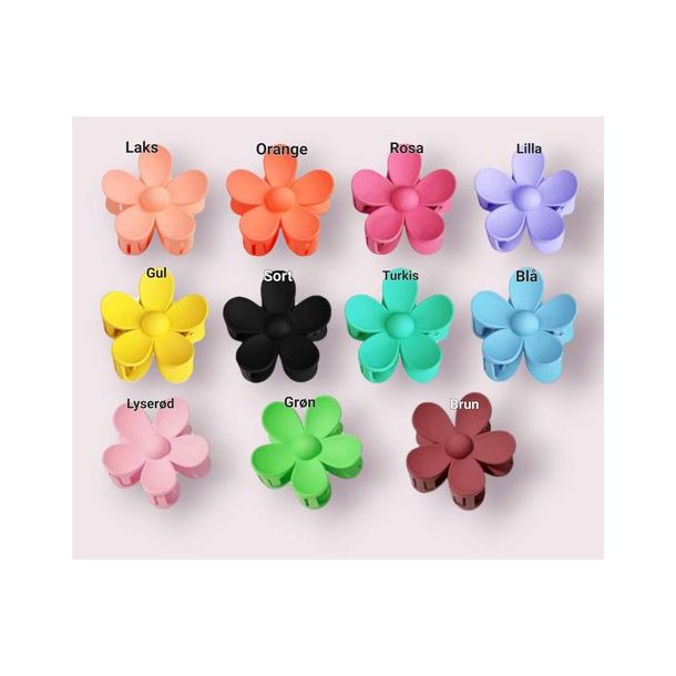 Hrklemmer - retro blomster