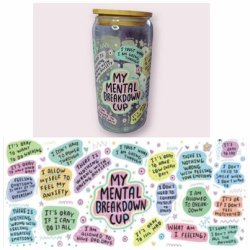 Glas tumblere - flere varianter