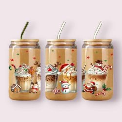 Jule glas tumbler