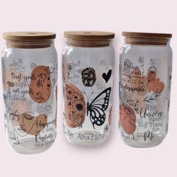 Glas tumblere - flere varianter