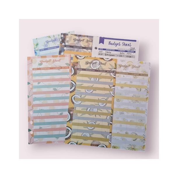 Budget ark - motiver