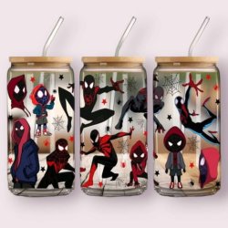 Glas tumblere - superhelte