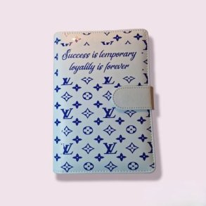 Budget binder - LV og blomster motiv