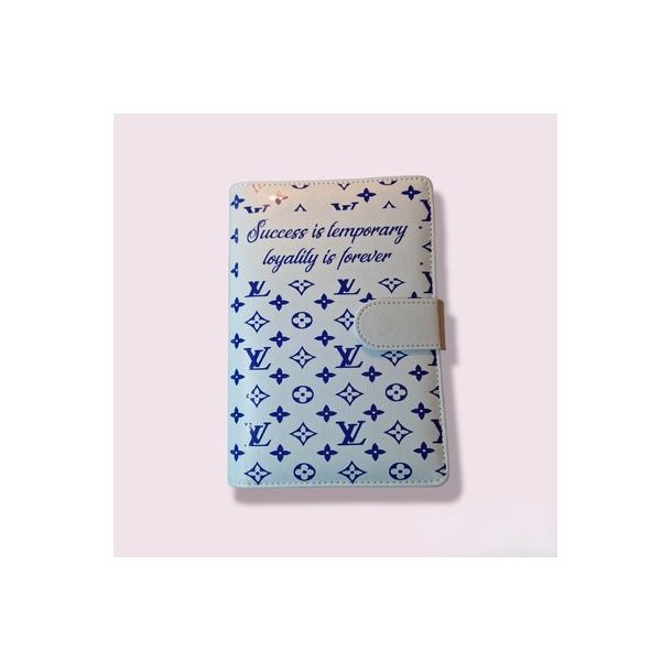 Budget binder - LV og blomster motiv