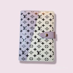 Budget binder - LV og blomster motiv