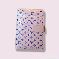 Budget binder - LV og blomster motiv