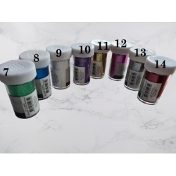 Diana n�glering - med glimmer og blomster