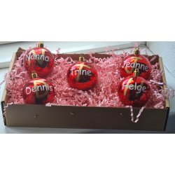 Personlige julekugler