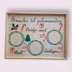 Julemandens snackfad