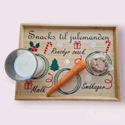 Julemandens snackfad