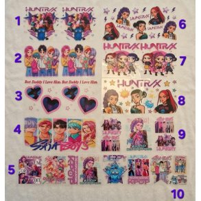 Glas tumbler - K-pop demon hunter