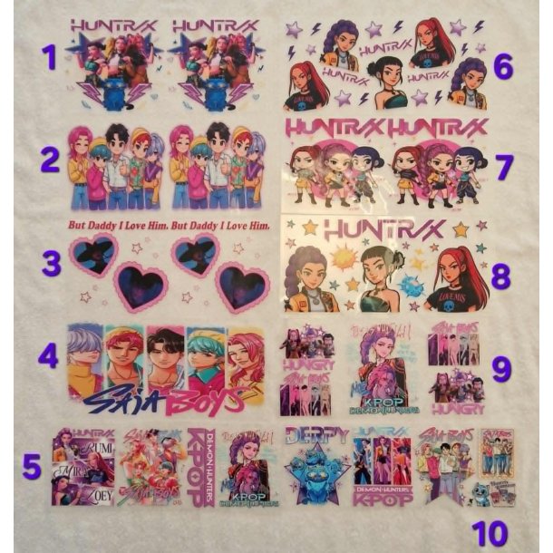 Glas tumbler - K-pop demon hunter